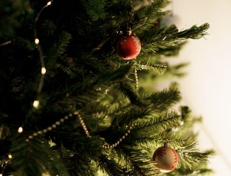 9ft Christmas Tree and Wreaths and Garlands